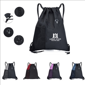 Drawstring Backpack Gym Bag